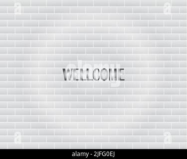 Abstract background grey colorful texture brick wall concrete backdrop wallpaper pattern seamless vector illustration Stock Vector