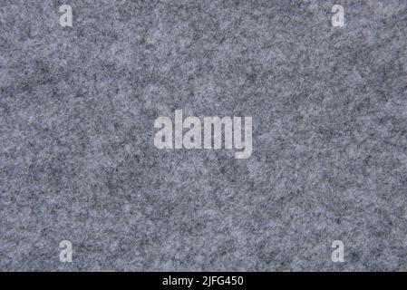 Gray fabric felt soft material textured background Stock Photo