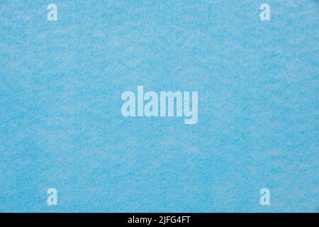 Blue felt soft material textured background Stock Photo
