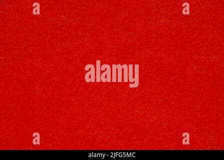 Felt natural texture background soft design red color Stock Photo