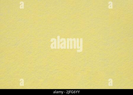 Felt natural texture background soft design yellow color Stock Photo