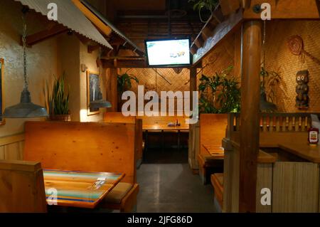 Los Angteles California, USA 29th June 2022 Islands Restaurant at Howard Hughes Los Angeles HHLA Howard Hughes Center at 6081 Center Drive in Los Angeles, California, USA. Photo by Barry King/Alamy Stock Photo Stock Photo