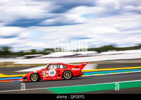 10 BECK (CH), Porsche 935 K3 / 1980 , action during the Le Mans Classic 2022 from June 30 to July 3, 2022 on the Circuit des 24 Heures du Mans, in Le Mans, France - Photo Damien Saulnier / DPPI Stock Photo