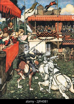 Arthur Rackham (1867-1939). Illustration in 1922 edition of 