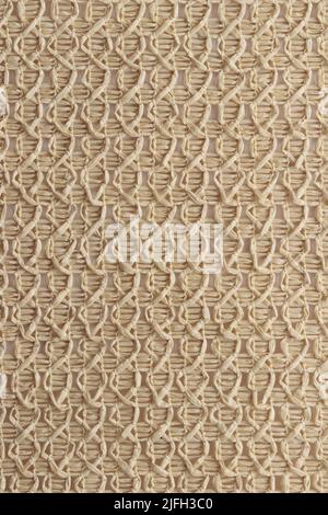 Weave texture or weave pattern background in macro style Stock Photo