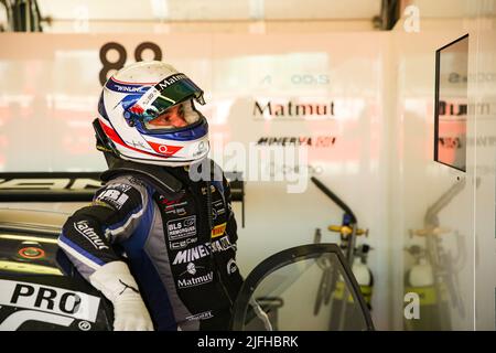 Misano, Italy. 03rd July, 2022. AKKODIS ASP Mercedes-AMG GT3 Jim Pla Credit: Independent Photo Agency/Alamy Live News Stock Photo