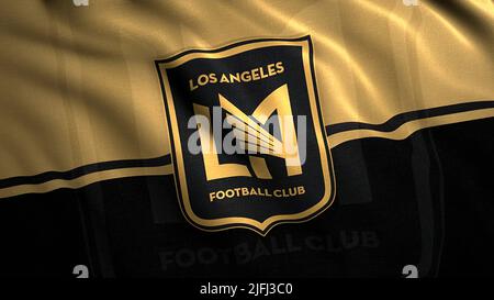 Close up LAFC jersey Stock Photo - Alamy