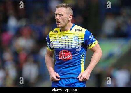 Warrington, UK. 03rd July, 2022. Ben Currie #11 of Warrington Wolves during the game in Warrington, United Kingdom on 7/3/2022. (Photo by James Heaton/News Images/Sipa USA) Credit: Sipa USA/Alamy Live News Stock Photo