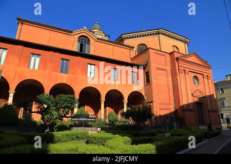 Scuola Teatro Mantova, Mantua Italy Stock Photo