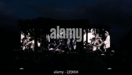 London England UK 3rd July 2022 The Rolling Stones Headlines British summer time music festival Credit: glamourstock/Alamy Live News Stock Photo