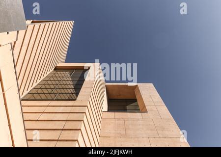 Cathedral of Our Lady of the Angels, Architect Rafael Moneo, 2017 Stock Photo