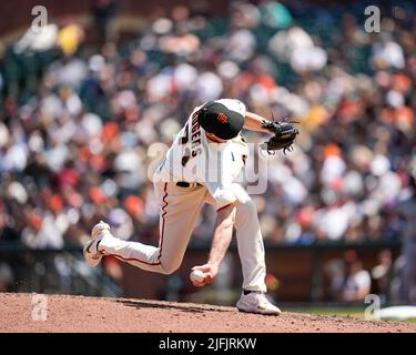 San Francisco Giants pitcher Tyler Beede works against the Colorado Rockies  during the first inning of a baseball game Thursday, Sept. 26, 2019, in San  Francisco. (AP Photo/Tony Avelar Stock Photo - Alamy