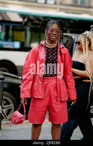 Street style, Kodak Black arriving at Rhude Spring-Summer Menswear 2023  show, held at UPMC, Paris, France, on June 22nd, 2022. Photo by Marie-Paola  Bertrand-Hillion/ABACAPRESS.COM Stock Photo - Alamy