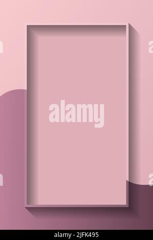 Blank rectangle colorful abstract frame background. Good for banner ...