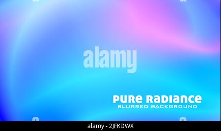 Pure radiance. Abstract blurred background with multicolor gradient. Bright colorful vector graphic pattern Stock Vector