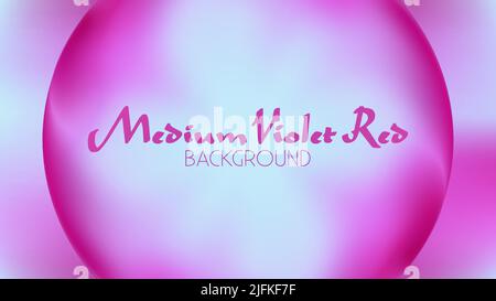 Abstract medium violet red blurred background with circle. Vector graphic pattern Stock Vector