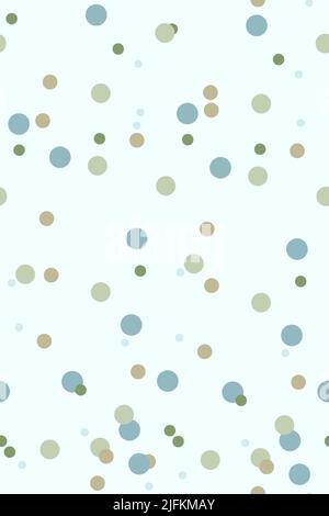 Colorful dots seamless pattern. Seamless vector pattern with dots. Colorful background. Vector illustration Stock Vector