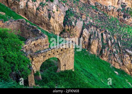 Ruin on a steep slope, near Calhau das Achadas, Madeira, Portugal Stock  Photo - Alamy