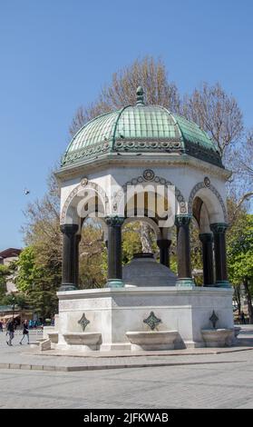 Turkish Ottoman time built German fountain.