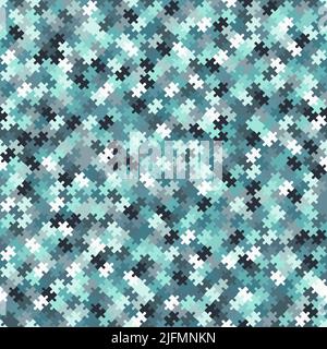 Texture decorative camouflage seamless pattern. Abstract vector illustration Stock Vector