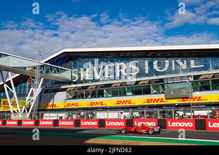 Scuderia’s Abbie Eaton during the W series qualifying session ahead of the British Grand Prix 2022 at Silverstone, Towcester. Picture date: Friday July 1, 2022. Stock Photo