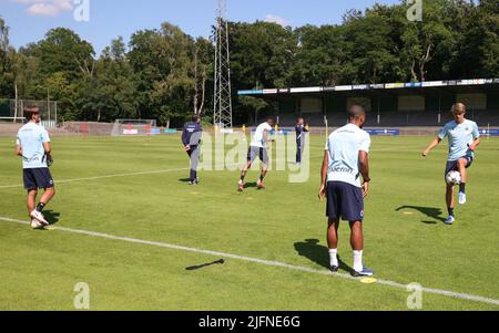 Wageningen, The Netherlands, 04 July 2022, Club's Charles De Ketelaere pictured during a training camp of Belgian first league team Club Brugge KV, in Wageningen, The Netherlands, ahead of the 2022-2023 season, Monday 04 July 2022. BELGA PHOTO VIRGINIE LEFOUR Stock Photo