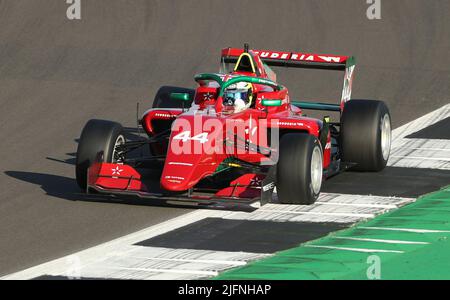 Scuderia’s Abbie Eaton during the W series qualifying session ahead of the British Grand Prix 2022 at Silverstone, Towcester. Picture date: Friday July 1, 2022. Stock Photo