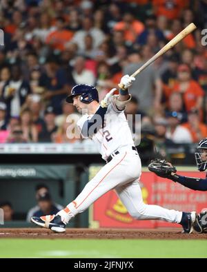 Houston Astros' Alex Bregman Hits A Home Run Against The Chicago Cubs ...