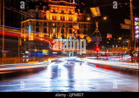 Luzern by night Stock Photo