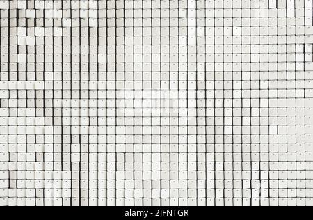Abstract white background with small squares. Stock Photo