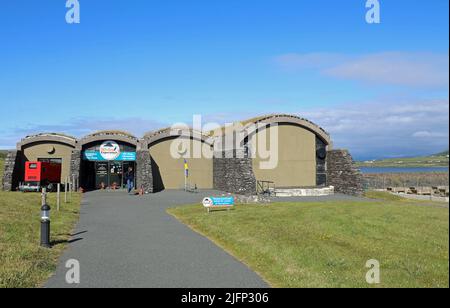 Skellig Experience Centre on Valentia Island in County Kerry Stock Photo