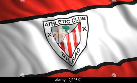 Athletic Bilbao Fan Flag (GIF) - All Waving Flags