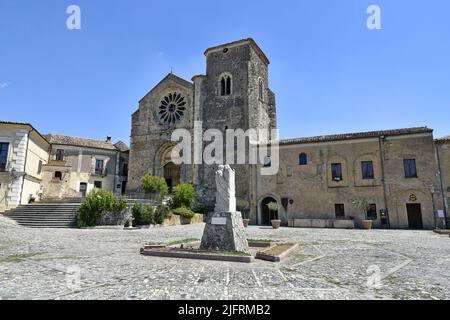 The Church of Saint Mary of Consolation (Chiesa di Santa Maria della Consolazione), Altomonte, Calabria, Italy Stock Photo