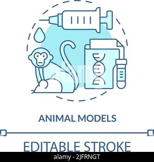 Animal models concept icon Stock Vector Image & Art - Alamy