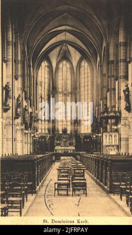 The altar in the St. Dominicus church Stock Photo - Alamy