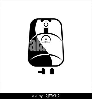 Geyser Icon, Design Vector Art Illustration Stock Vector