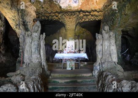 Pizzo Calabro Vibo Valentia- Chiesetta di Piedigrotta “Museo Civico “ Stock Photo