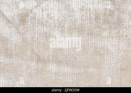 Shiny clean velvet texture in white tone. Stock Photo