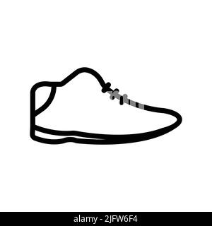 Shoes icon. Suitable for accessories icon. line icon style. Simple design editable Stock Vector