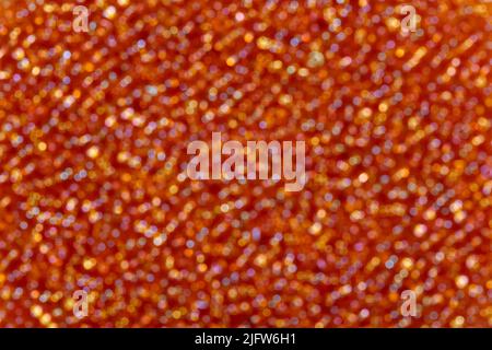 Abstract autumn orange or light brown bokeh background. Stock Photo