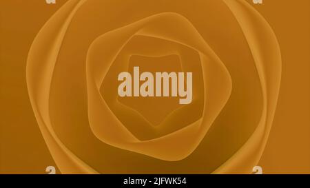 Blue and orange background.Design.A bright tunnel of transparent lines made in computer graphics. High quality 4k footage Stock Photo