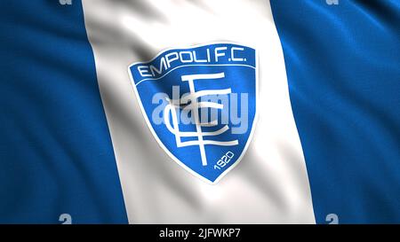Fanion Vintage Empoli FC 1921 - Football Italien Serie A - Banderin / Pennant