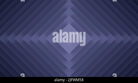 Gentle background.Design.Blue and orange background in abstraction on a delicate background consisting of squares that shrink and move to the center. Stock Photo