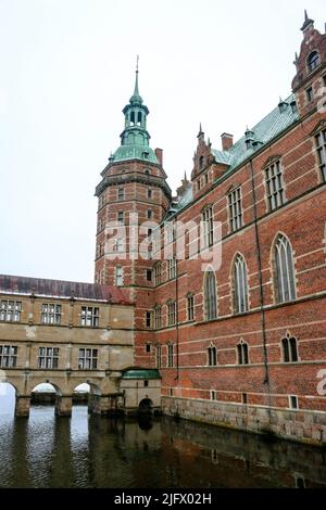 Views from Frederiksborg Castle in the town of Hillerød, Denmark Stock ...