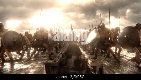 WARRIORS, 300: RISE OF AN EMPIRE, 2014 Stock Photo