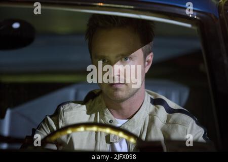 AARON PAUL, NEED FOR SPEED, 2014 Stock Photo