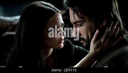 EVA GREEN, RODRIGO SANTORO, 300: RISE OF AN EMPIRE, 2014 Stock Photo