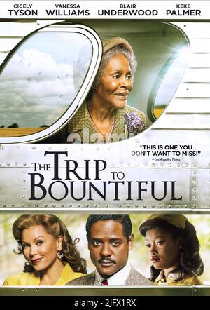 CICELY TYSON, VANESSA WILLIAMS, BLAIR UNDERWOOD, KEKE PALMER POSTER, THE TRIP TO BOUNTIFUL, 2014 Stock Photo