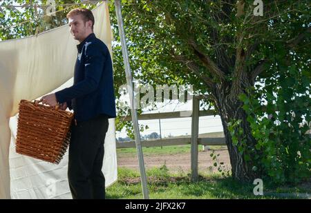 DAN STEVENS, THE GUEST, 2014 Stock Photo