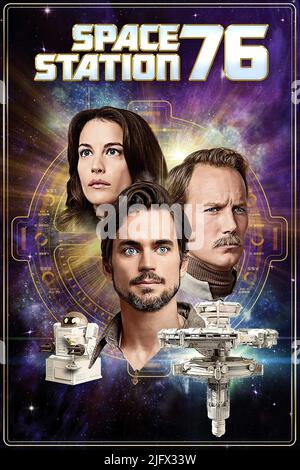 LIV TYLER, MATT BOMER, PATRICK WILSON POSTER, SPACE STATION 76, 2014 Stock Photo